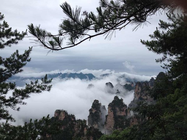 张家界峰林奇景